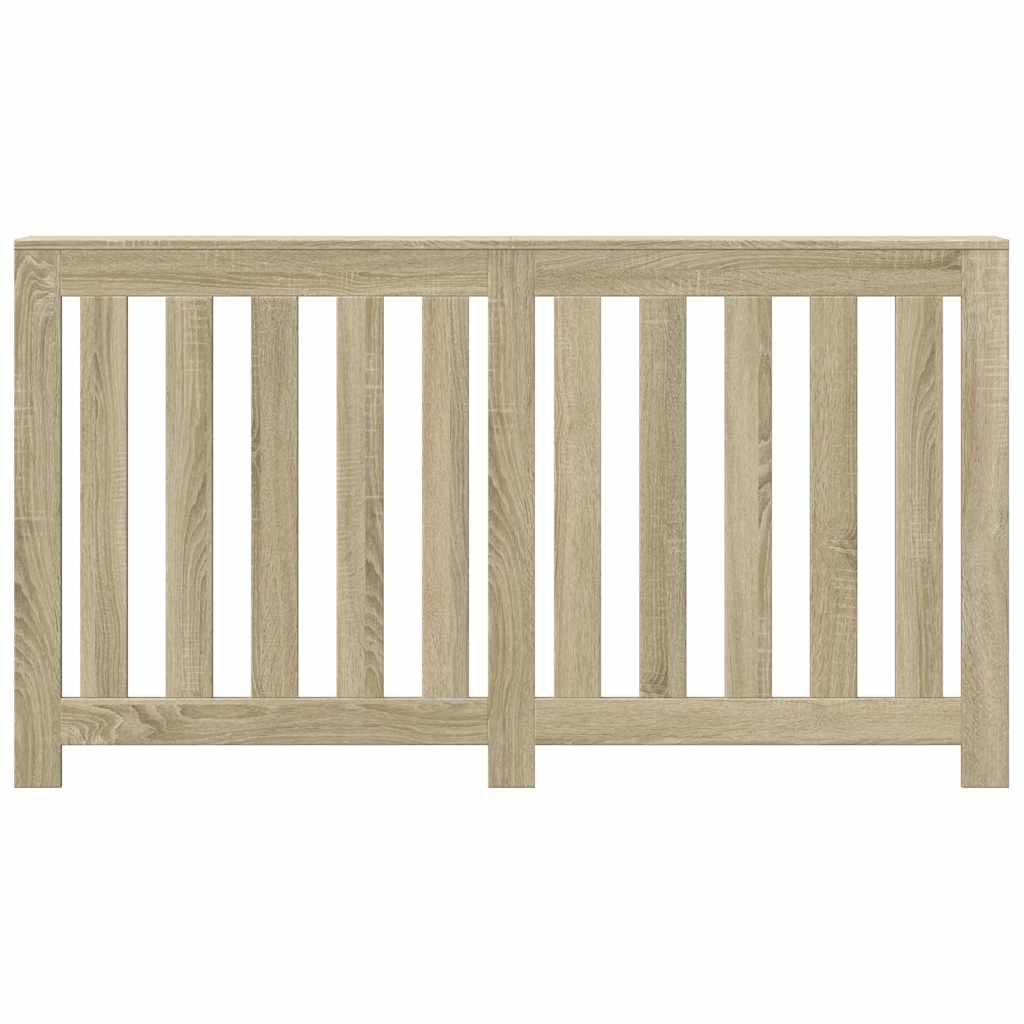 Vidaxx Heizkörperverkleidung 149x20x82 cm Holzwerkstoff Sonoma-Eiche-farbig