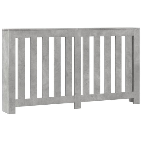Vidaxx Heizkörperverkleidung 149x20x82 cm Holzwerkstoff Betongrau