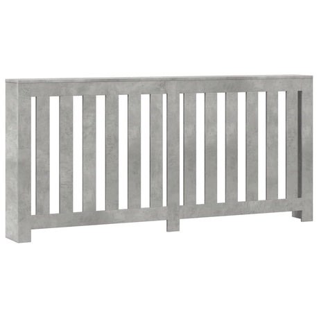 Vidaxx Heizkörperverkleidung 175x20x82 cm Holzwerkstoff Betongrau