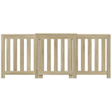 Vidaxx-Heizkörperverkleidung 205 x 21,5 x 83,5 cm, Holzwerkstoff, Farbe Sonoma-Eiche