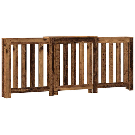 Vidaxx Heizkörperumbau 205x21,5x83,5 cm Holzwerkstoff, Altholz