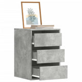 Vidaxl ladekast 40x41x58 cm bewerkt hout betongrijs