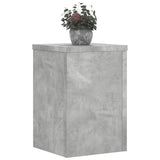 Vidaxx Pflanzenständer 2 Stück 20x20x30 cm Holzwerkstoff Betongrau