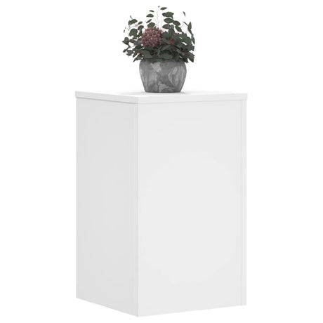 Vidaxx Pflanzenständer 2 Stück 30x30x50 cm Holzwerkstoff weiß