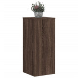 Vidaxx Pflanzenständer 2 Stück 30x30x70 cm Holzwerkstoff braune Eiche