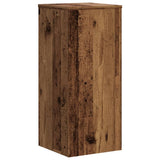 VidaXL Pflanzenständer 2 Stück 30x30x70 cm behandeltes Holz, altholzfarben