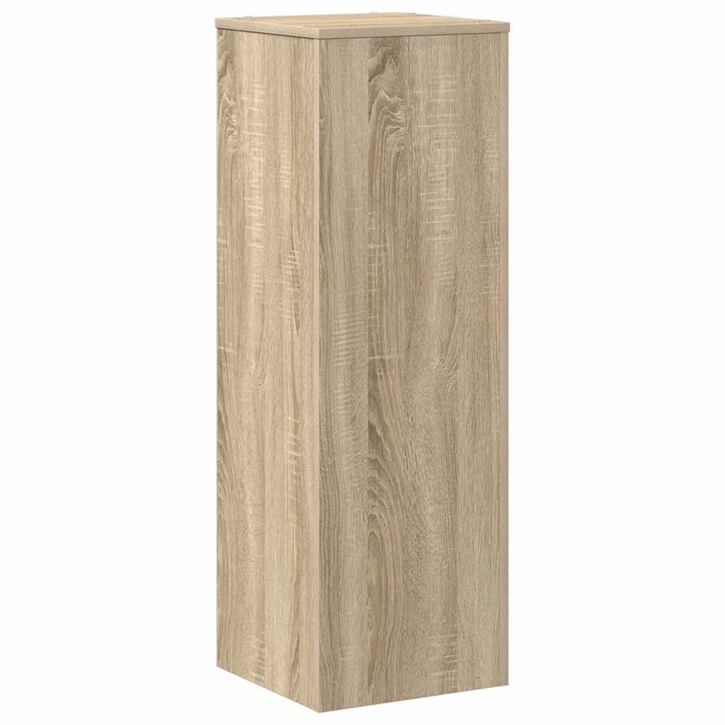 Vidaxx Pflanzenständer 33x33x100 cm Holzwerkstoff Sonoma-Eiche farbig