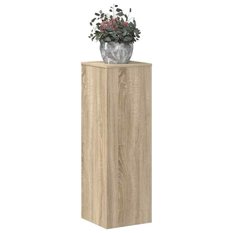 Vidaxx Pflanzenständer 33x33x100 cm Holzwerkstoff Sonoma-Eiche farbig