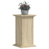 Vidaxx Pflanzenständer 33x33x60 cm Holzwerkstoff Sonoma-Eiche farbig