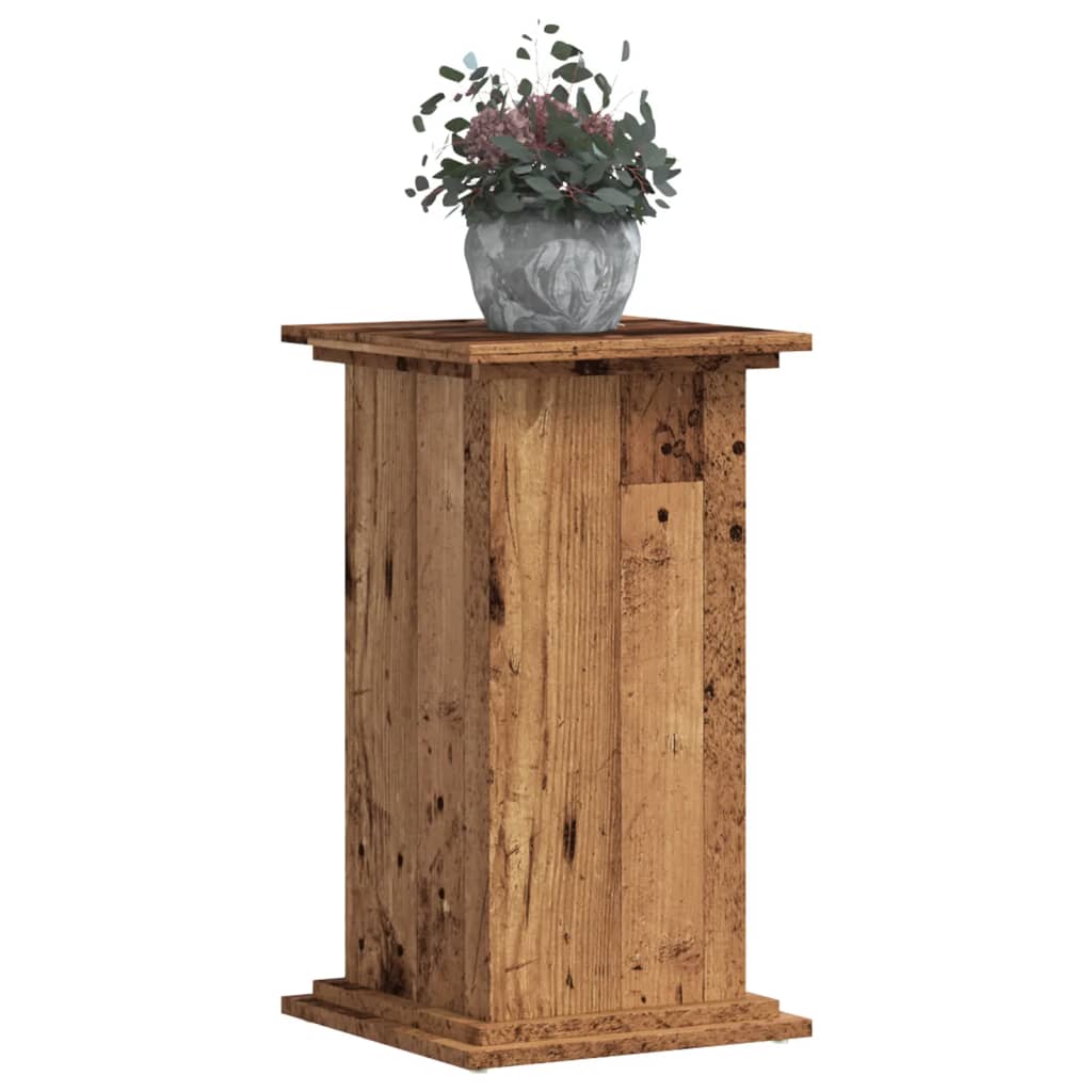 Vidaxx Pflanzenständer 33x33x60 cm behandeltes Holz, altholzfarben