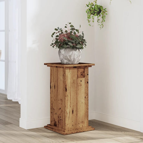 Vidaxx Pflanzenständer 33x33x60 cm behandeltes Holz, altholzfarben