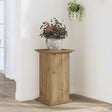 Vidaxx-Pflanzenständer 33 x 33 x 60 cm, handgefertigtes Holz, handgefertigte Eiche