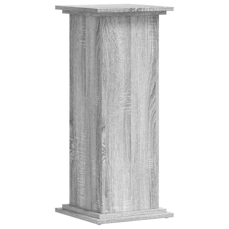 Vidaxx Pflanzenständer 33x33x80 cm, Holzwerkstoff, Sonoma-Eiche, grau