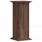 Vidaxx Pflanzenständer 33x33x80 cm, Holzwerkstoff, braune Eiche