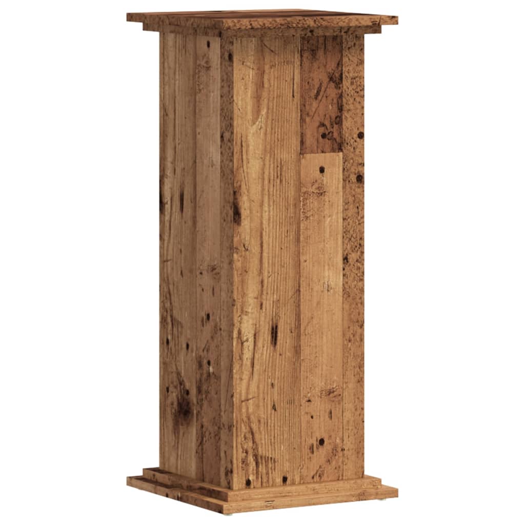 Vidaxx Pflanzenständer 33x33x80 cm behandeltes Holz, altholzfarben