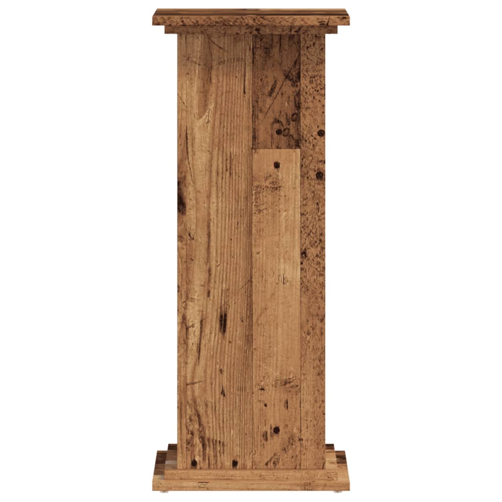 Vidaxx Pflanzenständer 33x33x80 cm behandeltes Holz, altholzfarben