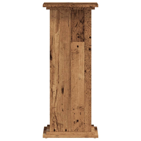Vidaxx Pflanzenständer 33x33x80 cm behandeltes Holz, altholzfarben