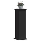 Vidaxx Pflanzenständer 33x33x100 cm verarbeitetes Holz schwarz