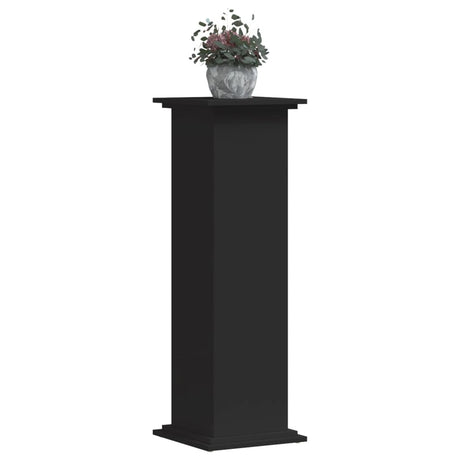 Vidaxx Pflanzenständer 33x33x100 cm verarbeitetes Holz schwarz