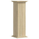 Vidaxx Pflanzenständer 33x33x100 cm Holzwerkstoff Sonoma-Eiche farbig