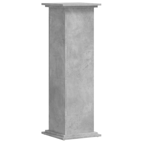 Vidaxx Pflanzenständer 33x33x100 cm Holzwerkstoff Betongrau