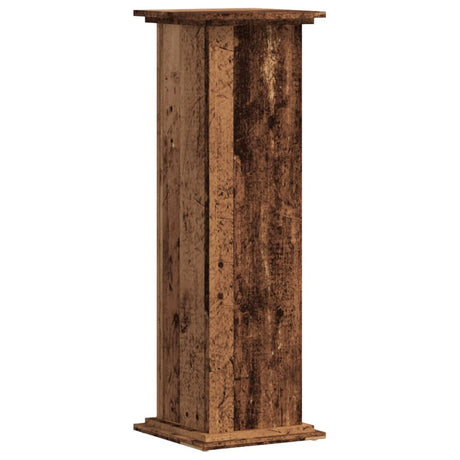 Vidaxx Pflanzenständer 33x33x100 cm behandeltes Holz, altholzfarben