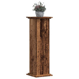 Vidaxx Pflanzenständer 33x33x100 cm behandeltes Holz, altholzfarben