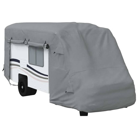 Vidaxx Wohnmobilabdeckungen 570x235x275 cm Vlies grau