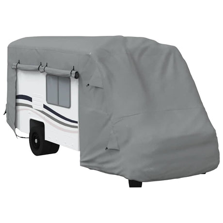 Vidaxx Wohnmobilabdeckungen 610x235x275 cm Vlies grau