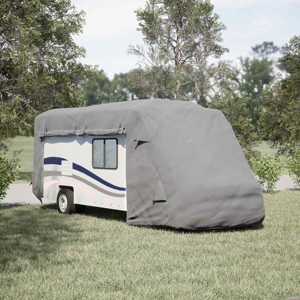 Vidaxx Wohnmobilabdeckungen 660x235x275 cm Vlies grau