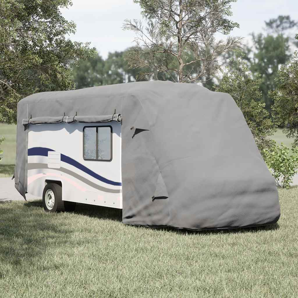 Vidaxx Wohnmobilabdeckungen 660x235x275 cm Vlies grau