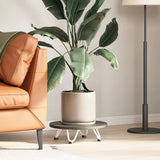 Vidaxl haarnadelpoten voor salontafel 4 st 10 cm massief staal wit