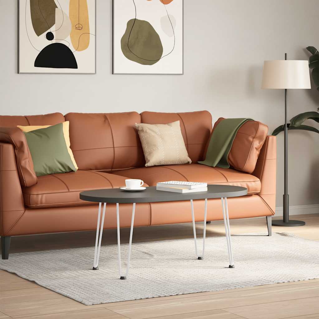 Vidaxl haarnadelpoten voor salontafel 4 st 42 cm massief staal wit