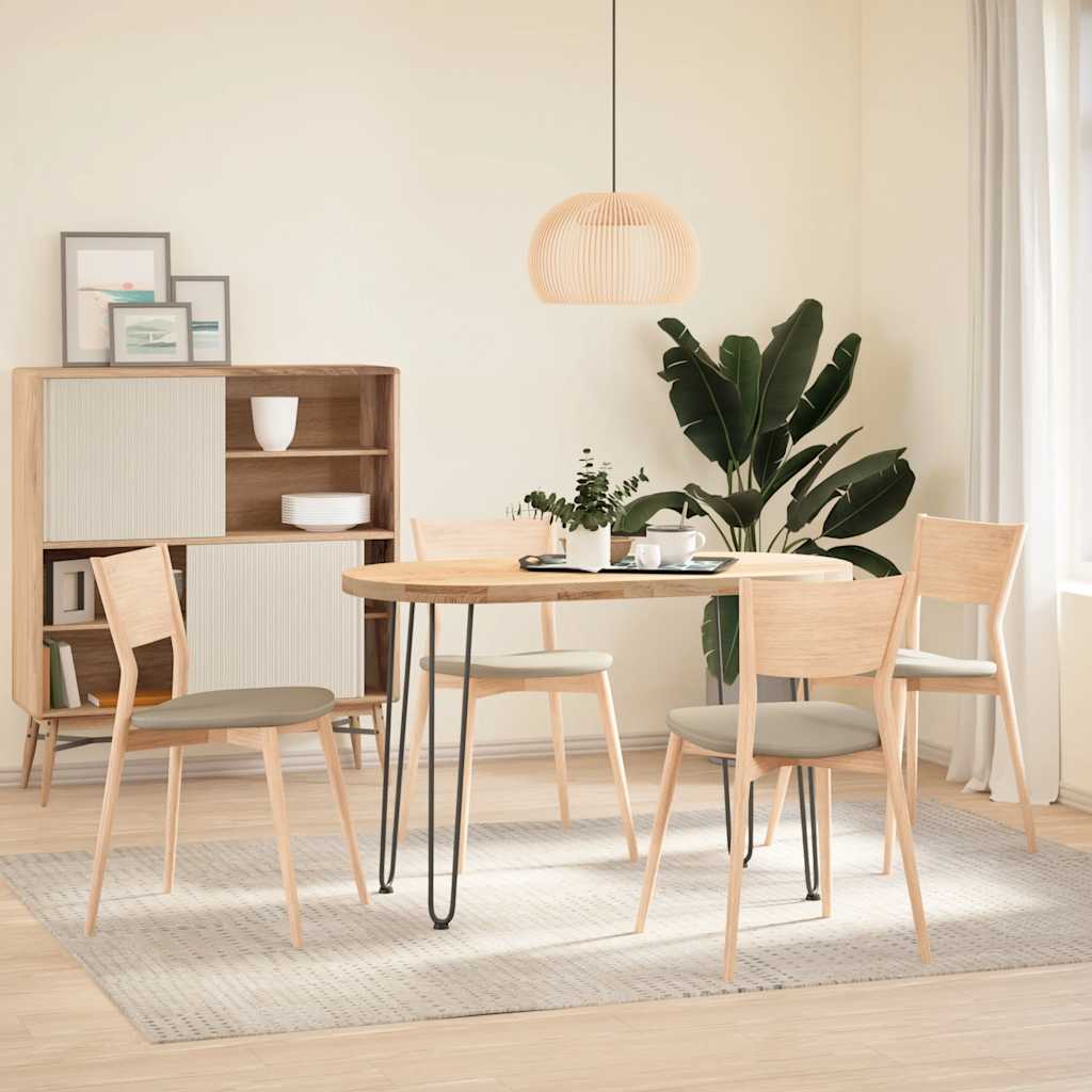 Vidaxl haarnadelpoten voor console tafel 4 st 72 cm antracietkleurig
