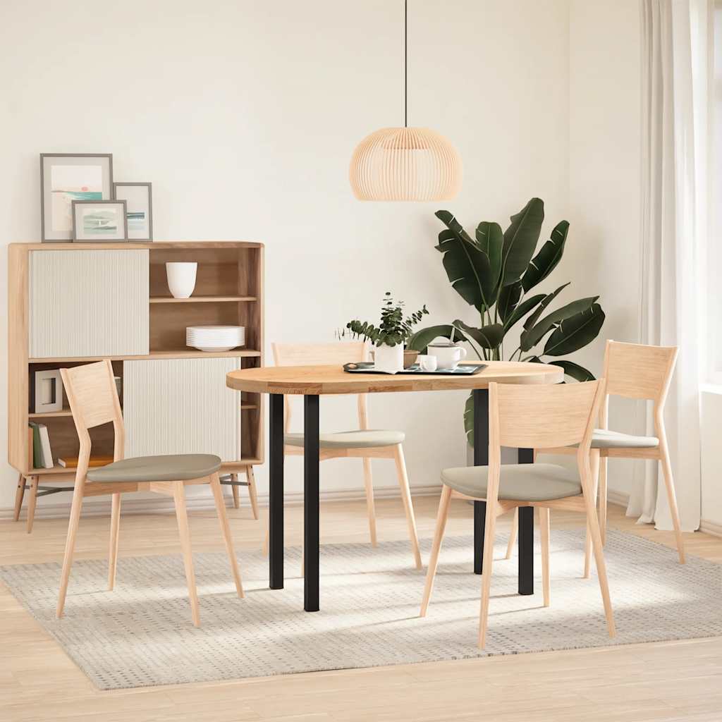 Vidaxl console tafelpoten 4 st 72-74 cm staal zwart