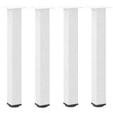 Vidaxl console tafelpoten 4 st 72-74 cm staal wit