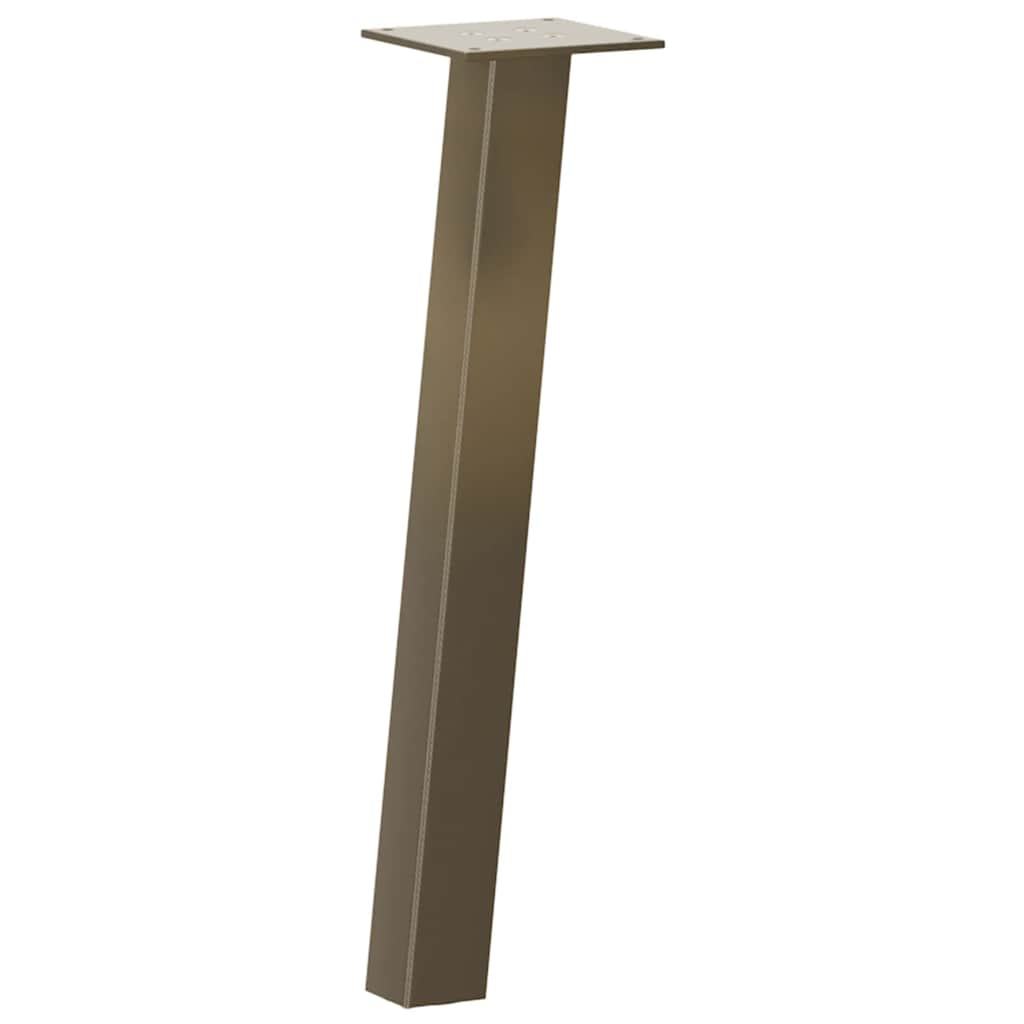 Vidaxl salontafelpoten 4 st 30 cm staal naturel