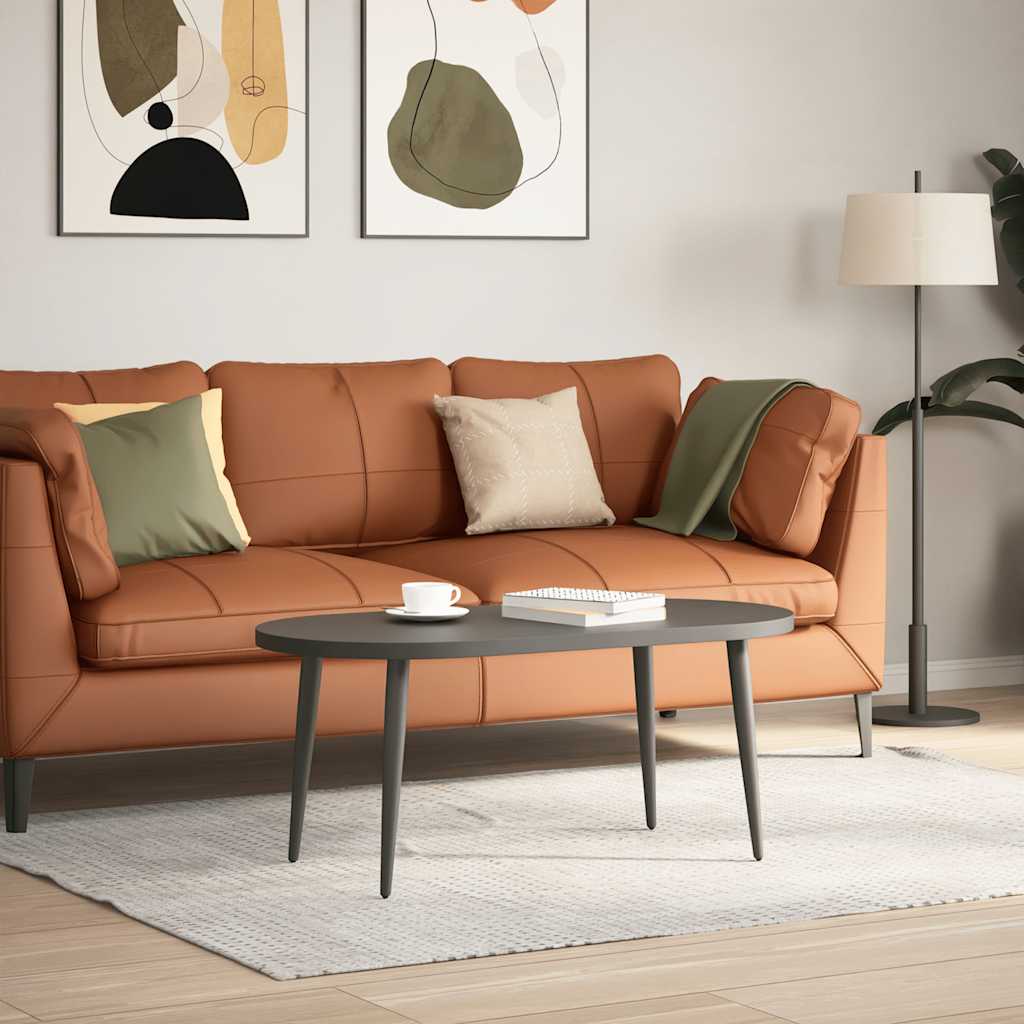 Vidaxl salontafelpoten conische vorm 4 st 30-31 cm staal antraciet
