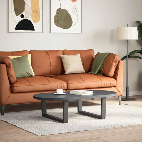 Vidaxl salontafelpoten 2 st v-vormig 70x(30-31,3) cm staal antraciet