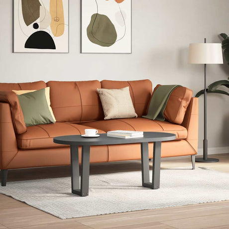 Vidaxl salontafelpoten 2 st v-vormig 28x(42-43,3) cm staal antraciet