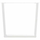 Vidaxl eettafelpoten 2 st v-vormig 80x(72-73,3) cm staal wit