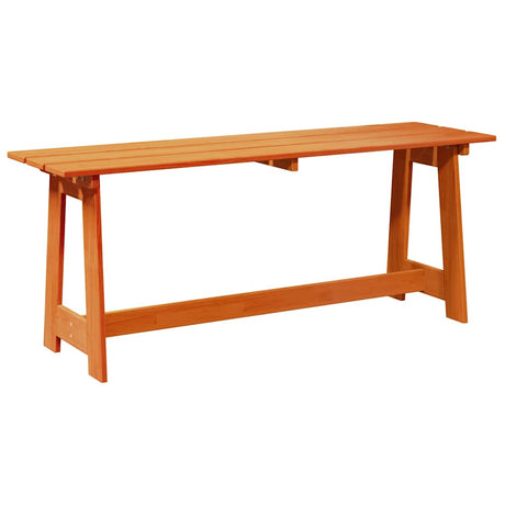Vidaxl tuinbank bruin 119 x 37 x 47 cm massief grenenhout