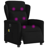 Vidaxl massagestoel elektrisch verstelbaar stof zwart
