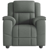 Vidaxl relaxfauteuil donkergrijze stof