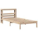 Vidaxl bedframe zonder matras massief grenenhout 90x200 cm