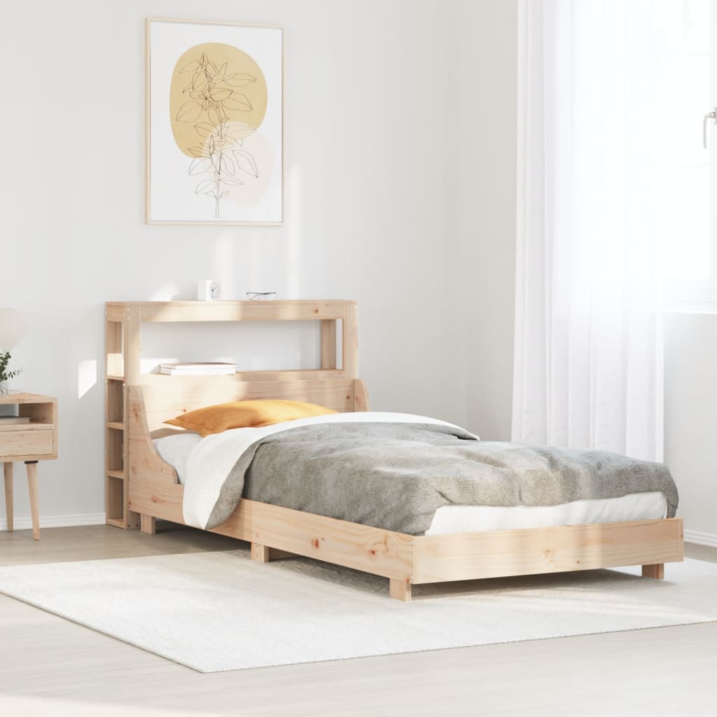 Vidaxl bedframe zonder matras massief grenenhout 90x190 cm