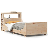 Vidaxl bedframe zonder matras massief grenenhout 75x190 cm