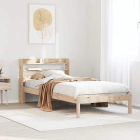 Vidaxl bedframe zonder matras massief grenenhout 75x190 cm