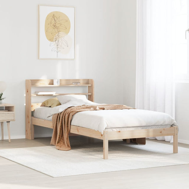 Vidaxl bedframe zonder matras massief grenenhout 90x190 cm