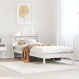 Vidaxl bedframe zonder matras massief grenenhout wit 90x190 cm